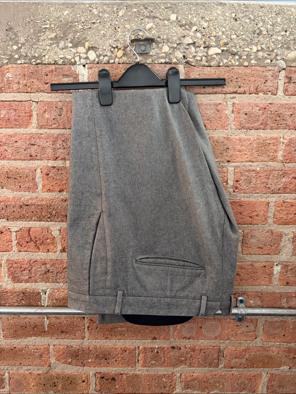 Hugo Boss Gray Men's Dress Pants